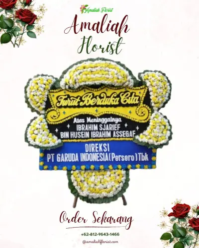 Papan Bunga Duka di Padasenang